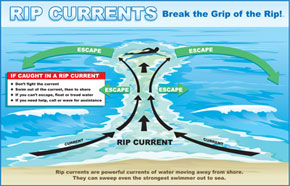 small image of rip current poster