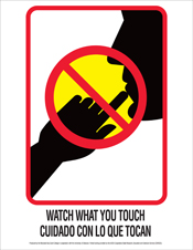 poster-watch what you touch