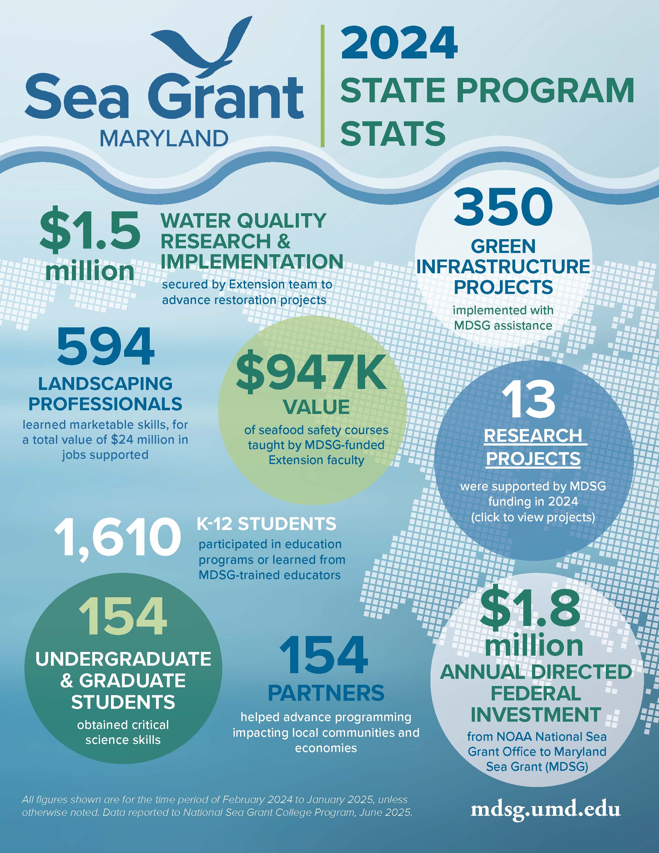 MDSG by the numbers flyer